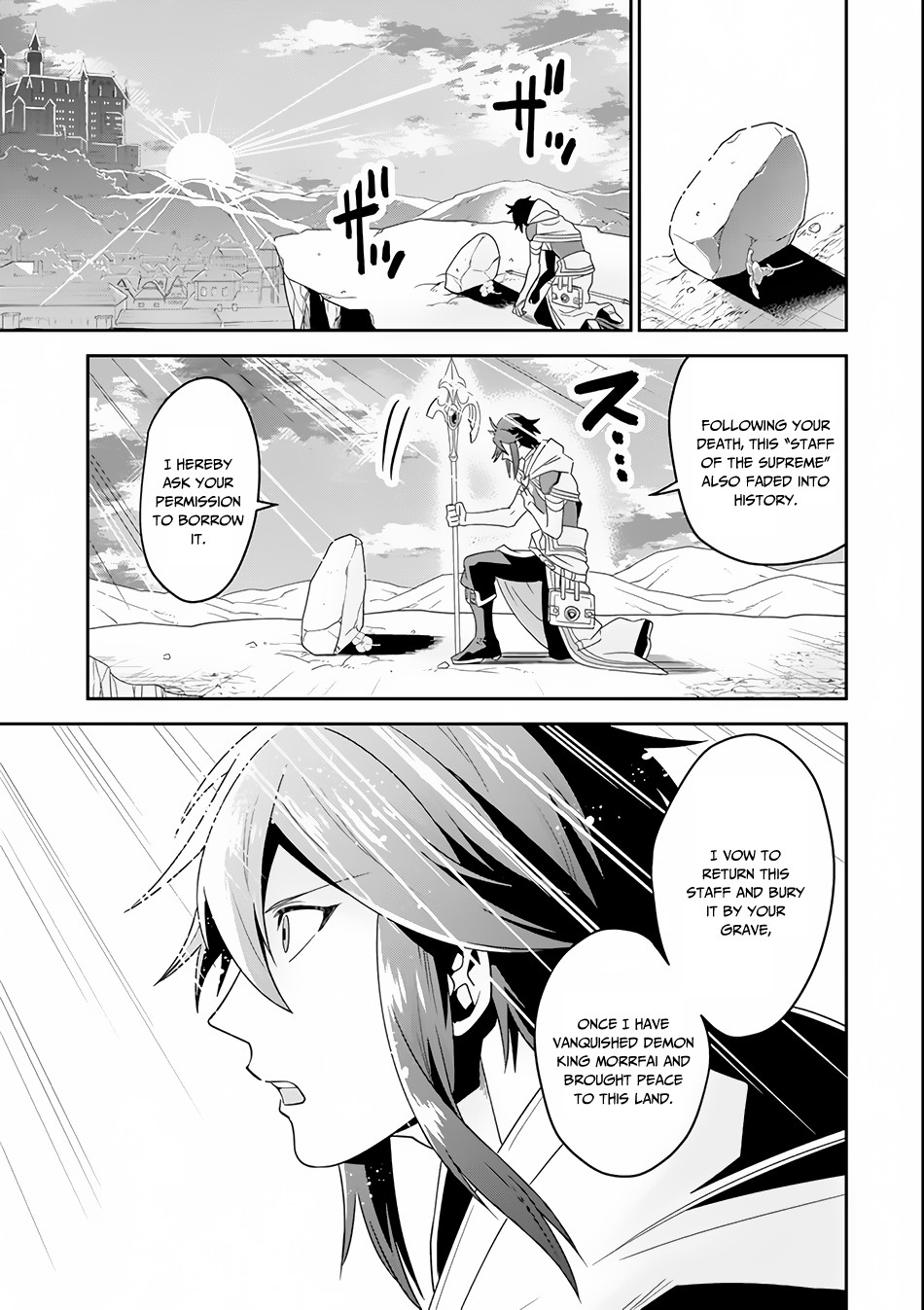 Kouryakuhon o Kushi Suru Saikyou no Mahoutsukai ~< meirei sa sero > to wa Iwa Senai Oreryuu Mao Tobatsu Saizen Ruuto ~ Chapter 2 page 12 - Chapter 2