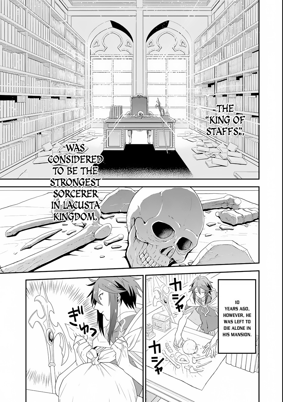 Kouryakuhon o Kushi Suru Saikyou no Mahoutsukai ~< meirei sa sero > to wa Iwa Senai Oreryuu Mao Tobatsu Saizen Ruuto ~ Chapter 2 page 8 - Chapter 2