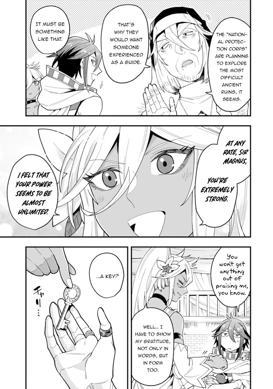 Kouryakuhon o Kushi Suru Saikyou no Mahoutsukai ~< meirei sa sero > to wa Iwa Senai Oreryuu Mao Tobatsu Saizen Ruuto ~ Chapter 21 page 24 - Chapter 21