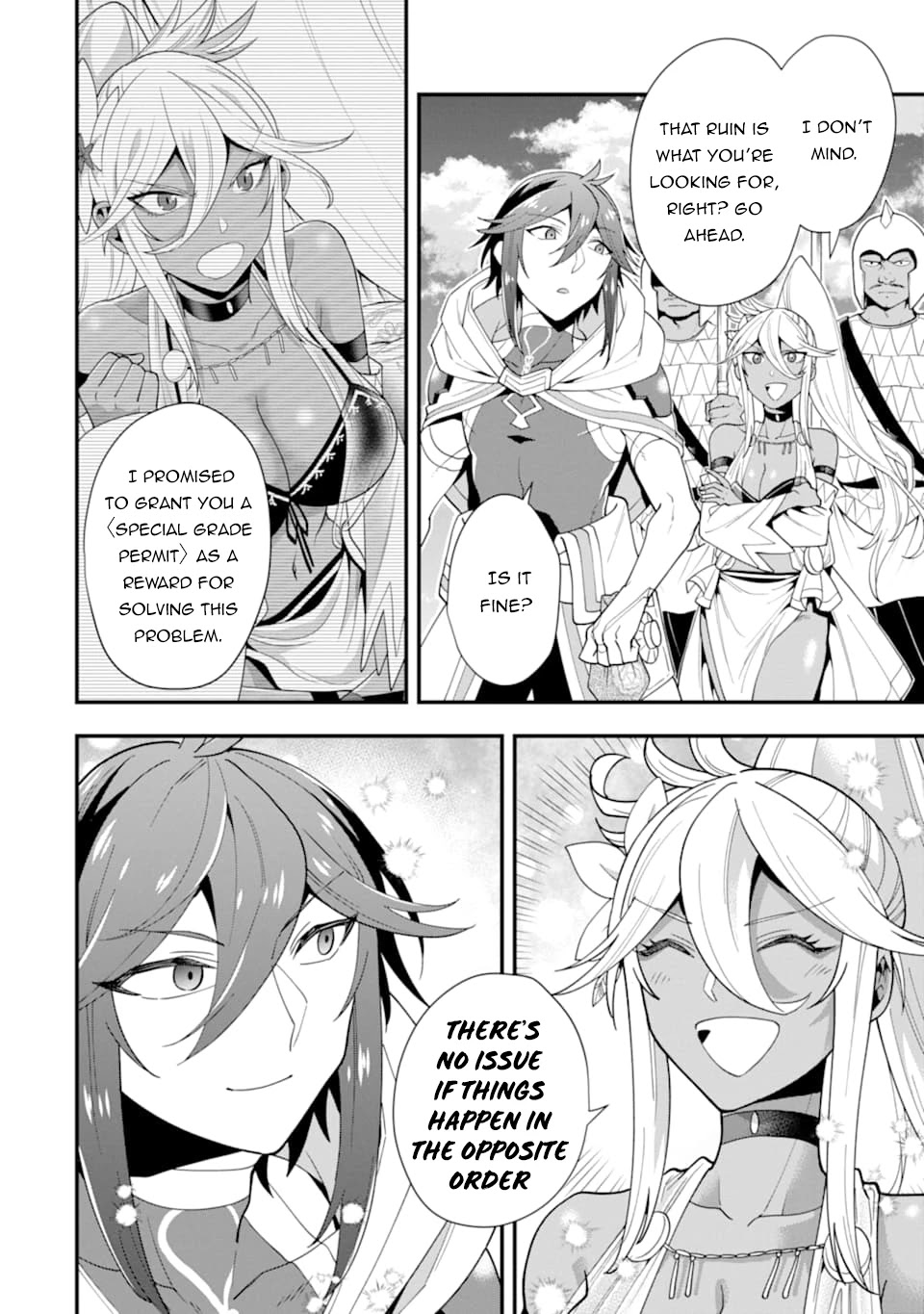Kouryakuhon o Kushi Suru Saikyou no Mahoutsukai ~< meirei sa sero > to wa Iwa Senai Oreryuu Mao Tobatsu Saizen Ruuto ~ Chapter 23 page 3 - Chapter 23
