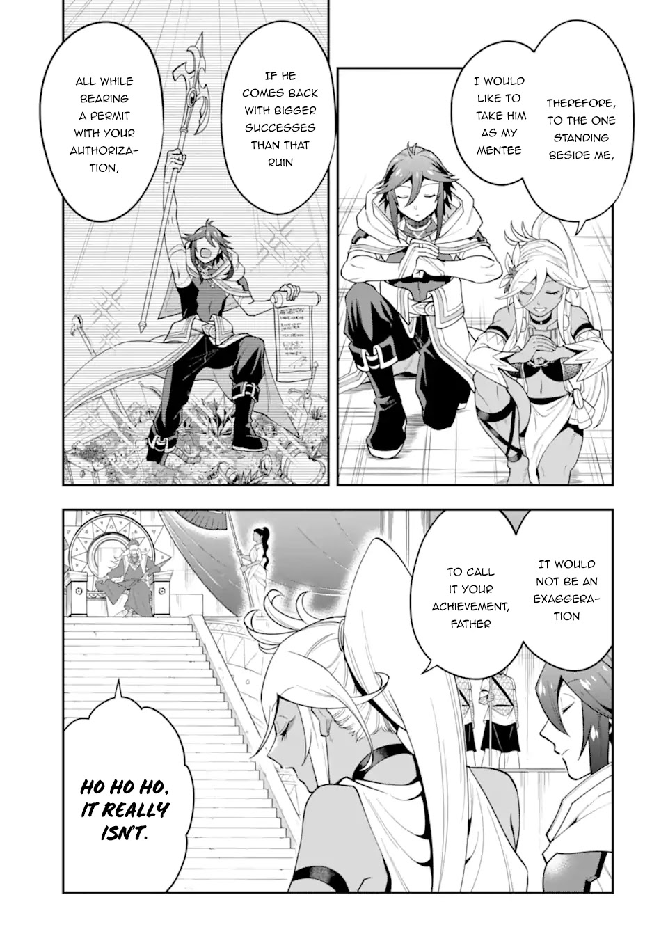 Kouryakuhon o Kushi Suru Saikyou no Mahoutsukai ~< meirei sa sero > to wa Iwa Senai Oreryuu Mao Tobatsu Saizen Ruuto ~ Chapter 26 page 12 - Chapter 26