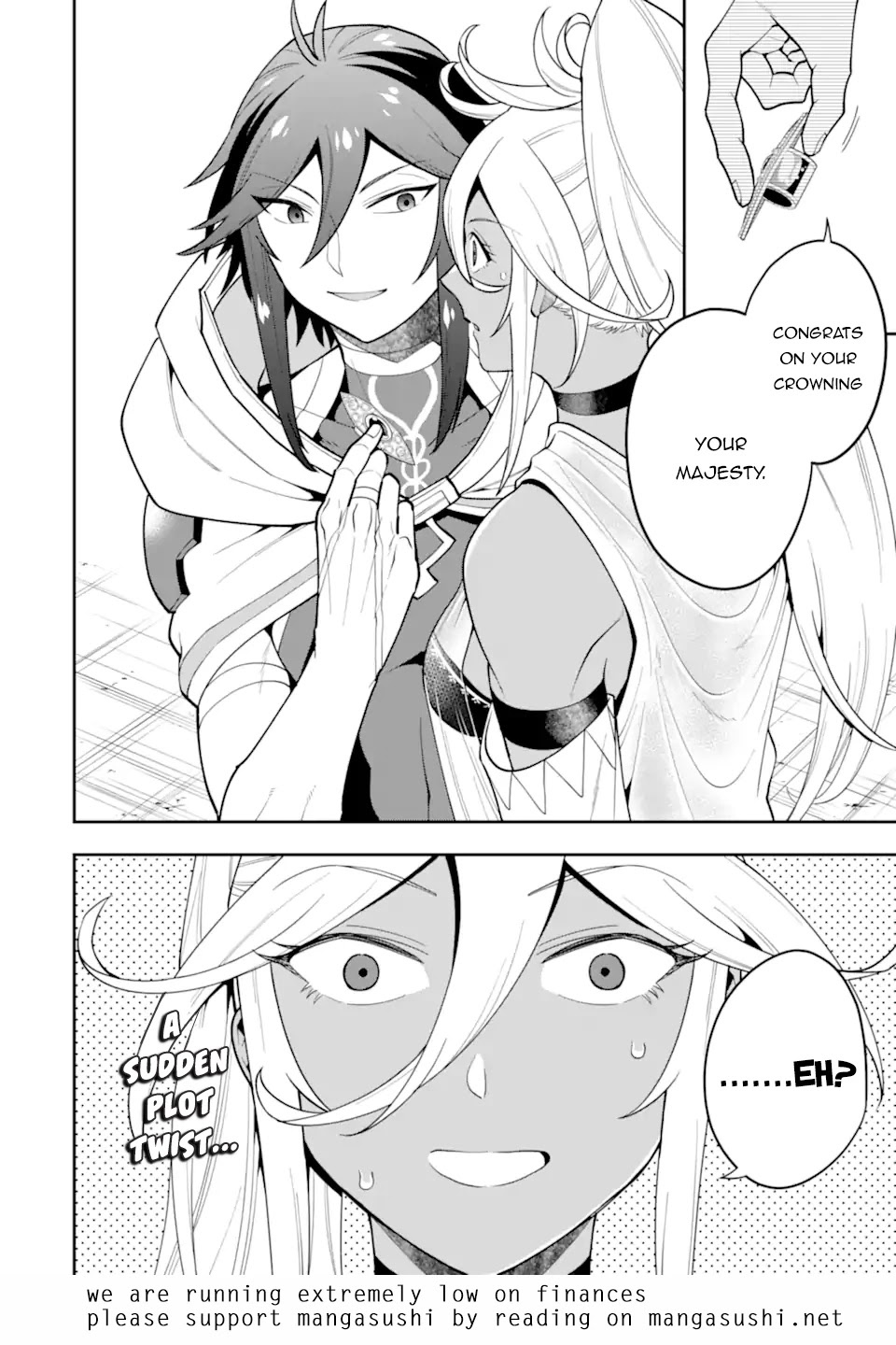 Kouryakuhon o Kushi Suru Saikyou no Mahoutsukai ~< meirei sa sero > to wa Iwa Senai Oreryuu Mao Tobatsu Saizen Ruuto ~ Chapter 26 page 31 - Chapter 26