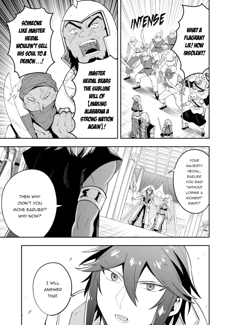 Kouryakuhon o Kushi Suru Saikyou no Mahoutsukai ~< meirei sa sero > to wa Iwa Senai Oreryuu Mao Tobatsu Saizen Ruuto ~ Chapter 27 page 14 - Chapter 27