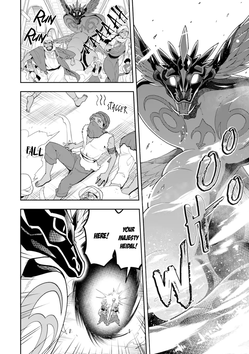 Kouryakuhon o Kushi Suru Saikyou no Mahoutsukai ~< meirei sa sero > to wa Iwa Senai Oreryuu Mao Tobatsu Saizen Ruuto ~ Chapter 27 page 28 - Chapter 27
