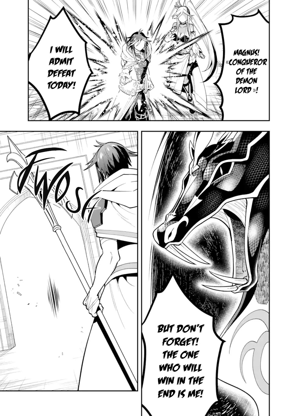 Kouryakuhon o Kushi Suru Saikyou no Mahoutsukai ~< meirei sa sero > to wa Iwa Senai Oreryuu Mao Tobatsu Saizen Ruuto ~ Chapter 27 page 29 - Chapter 27