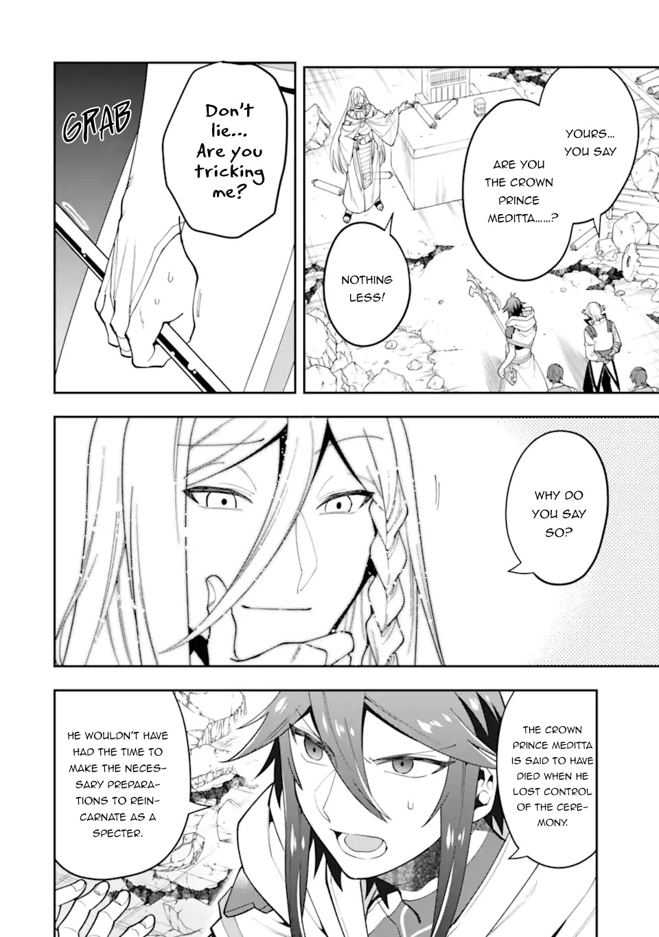 Kouryakuhon o Kushi Suru Saikyou no Mahoutsukai ~< meirei sa sero > to wa Iwa Senai Oreryuu Mao Tobatsu Saizen Ruuto ~ Chapter 28 page 13 - Chapter 28