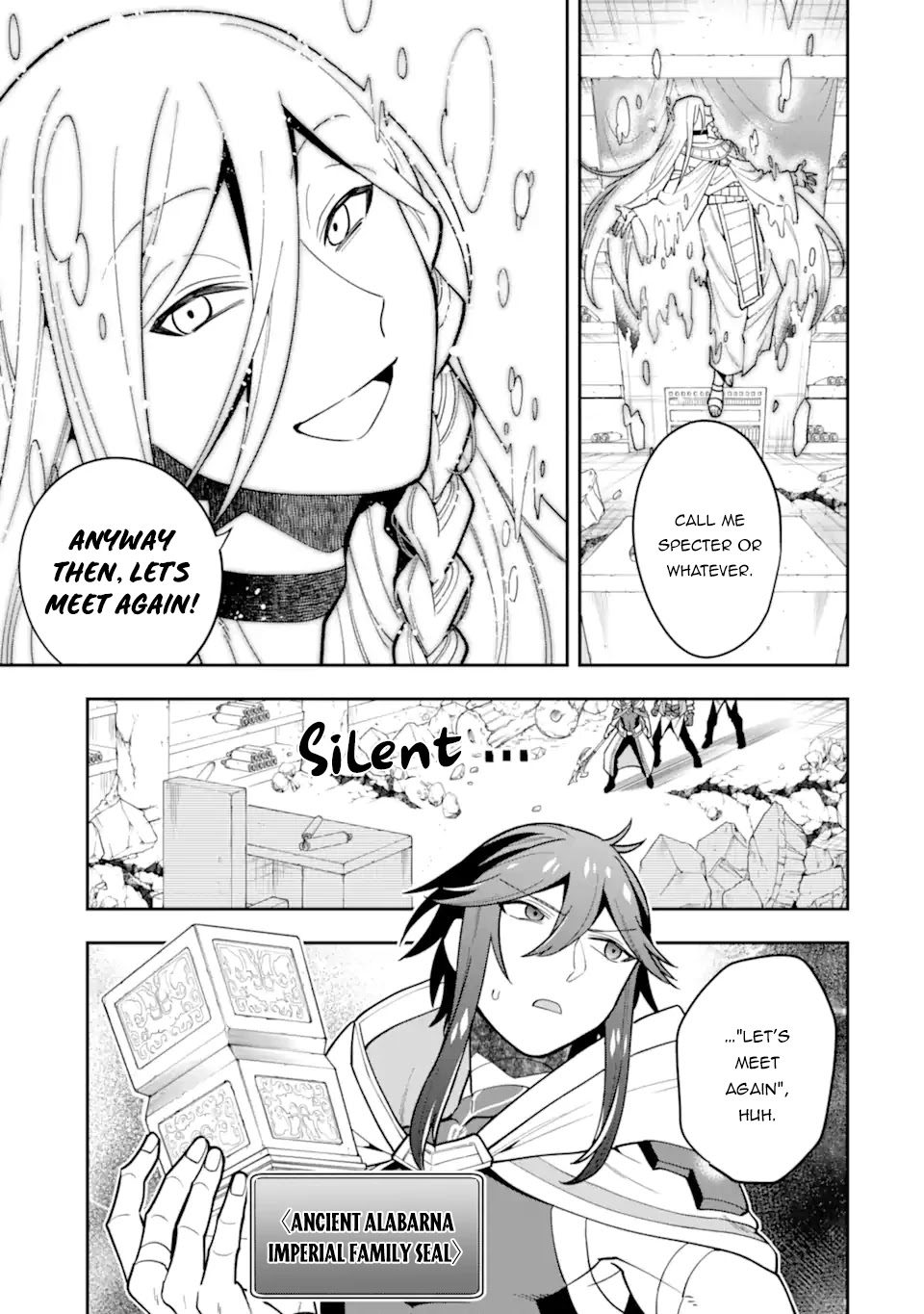 Kouryakuhon o Kushi Suru Saikyou no Mahoutsukai ~< meirei sa sero > to wa Iwa Senai Oreryuu Mao Tobatsu Saizen Ruuto ~ Chapter 28 page 16 - Chapter 28