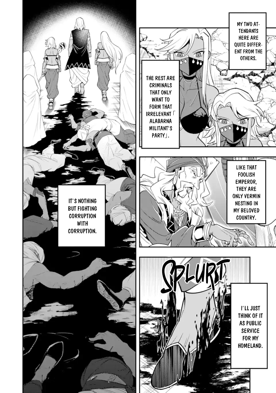 Kouryakuhon o Kushi Suru Saikyou no Mahoutsukai ~< meirei sa sero > to wa Iwa Senai Oreryuu Mao Tobatsu Saizen Ruuto ~ Chapter 28 page 21 - Chapter 28