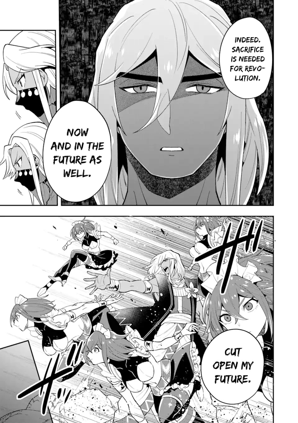 Kouryakuhon o Kushi Suru Saikyou no Mahoutsukai ~< meirei sa sero > to wa Iwa Senai Oreryuu Mao Tobatsu Saizen Ruuto ~ Chapter 28 page 27 - Chapter 28