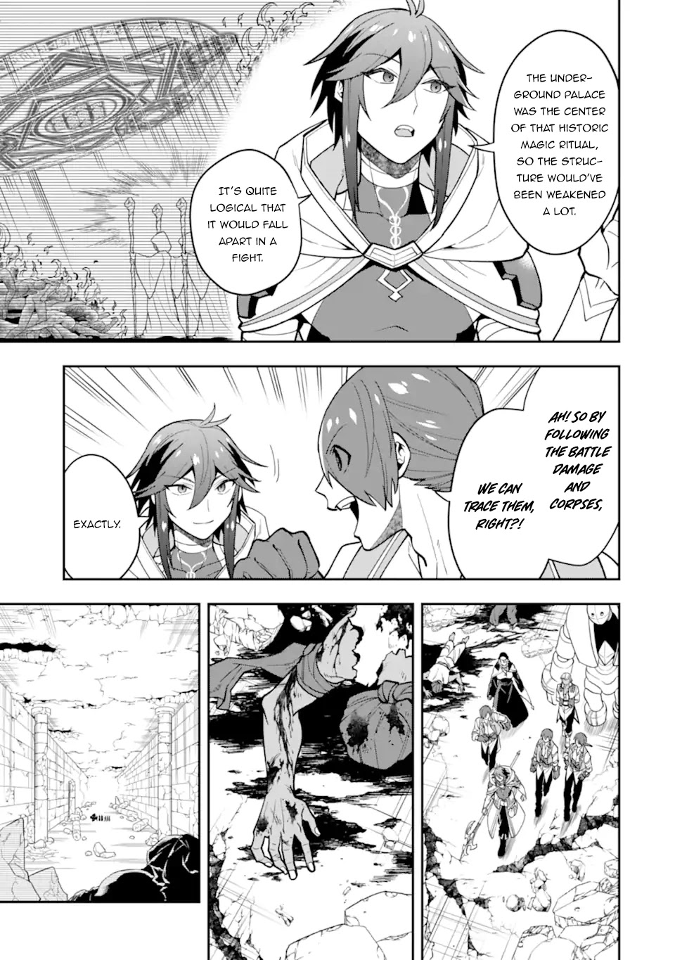 Kouryakuhon o Kushi Suru Saikyou no Mahoutsukai ~< meirei sa sero > to wa Iwa Senai Oreryuu Mao Tobatsu Saizen Ruuto ~ Chapter 28 page 8 - Chapter 28