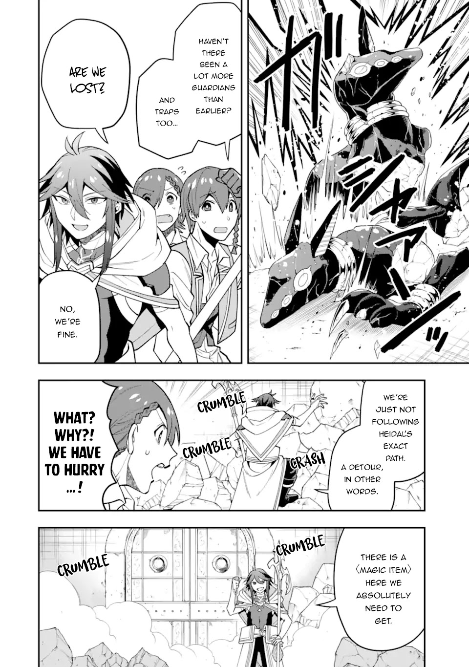 Kouryakuhon o Kushi Suru Saikyou no Mahoutsukai ~< meirei sa sero > to wa Iwa Senai Oreryuu Mao Tobatsu Saizen Ruuto ~ Chapter 28 page 9 - Chapter 28