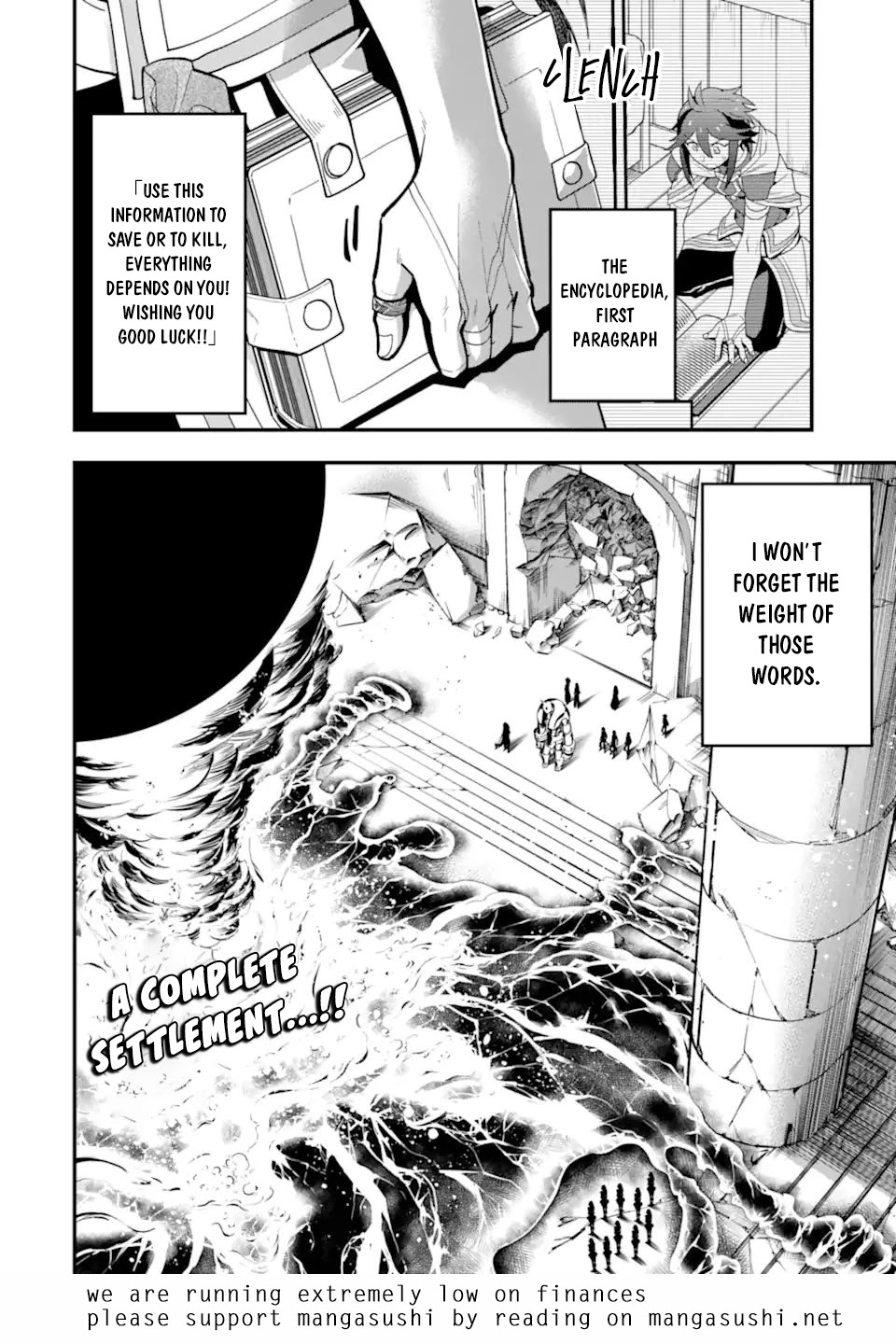 Kouryakuhon o Kushi Suru Saikyou no Mahoutsukai ~< meirei sa sero > to wa Iwa Senai Oreryuu Mao Tobatsu Saizen Ruuto ~ Chapter 29 page 33 - Chapter 29