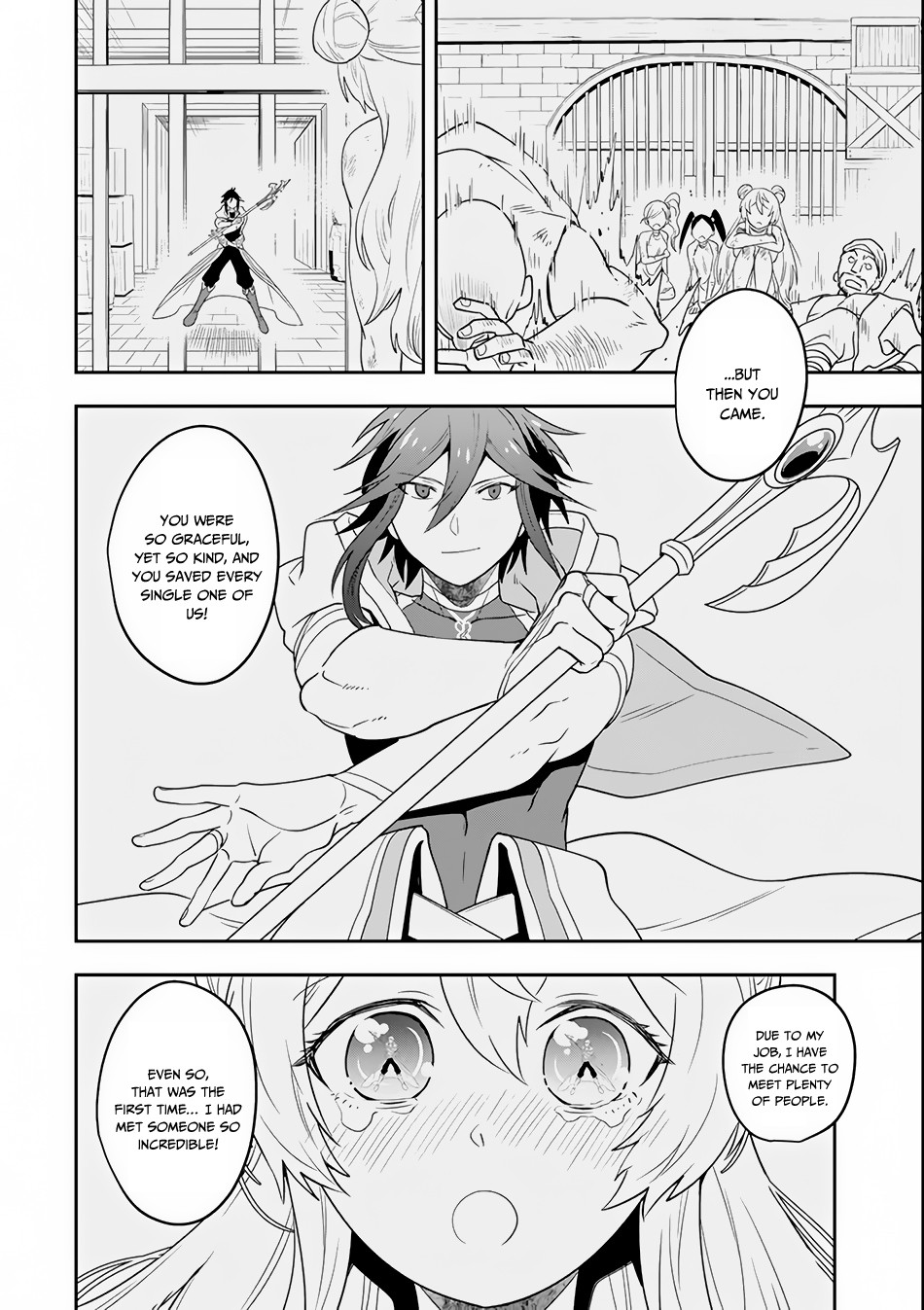 Kouryakuhon o Kushi Suru Saikyou no Mahoutsukai ~< meirei sa sero > to wa Iwa Senai Oreryuu Mao Tobatsu Saizen Ruuto ~ Chapter 3 page 9 - Chapter 3