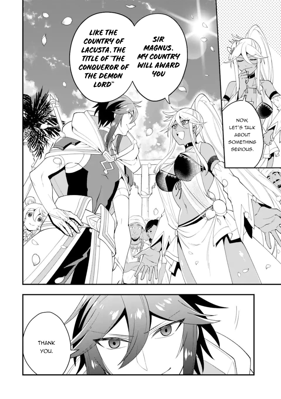 Kouryakuhon o Kushi Suru Saikyou no Mahoutsukai ~< meirei sa sero > to wa Iwa Senai Oreryuu Mao Tobatsu Saizen Ruuto ~ Chapter 30 page 13 - Chapter 30