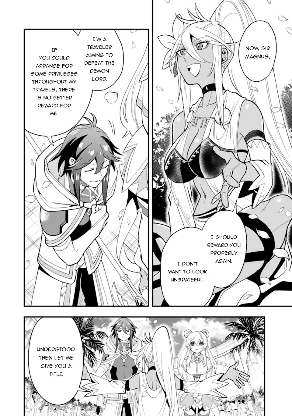 Kouryakuhon o Kushi Suru Saikyou no Mahoutsukai ~< meirei sa sero > to wa Iwa Senai Oreryuu Mao Tobatsu Saizen Ruuto ~ Chapter 30 page 9 - Chapter 30
