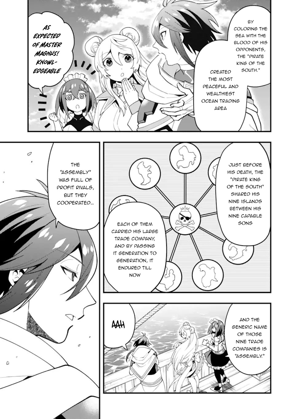 Kouryakuhon o Kushi Suru Saikyou no Mahoutsukai ~< meirei sa sero > to wa Iwa Senai Oreryuu Mao Tobatsu Saizen Ruuto ~ Chapter 31 page 12 - Chapter 31