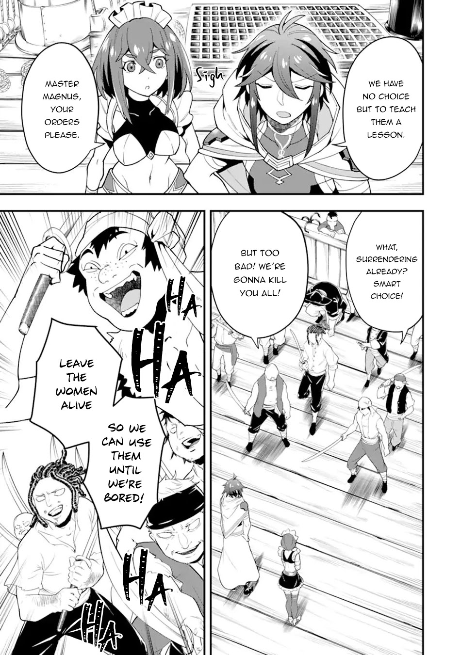 Kouryakuhon o Kushi Suru Saikyou no Mahoutsukai ~< meirei sa sero > to wa Iwa Senai Oreryuu Mao Tobatsu Saizen Ruuto ~ Chapter 31 page 18 - Chapter 31