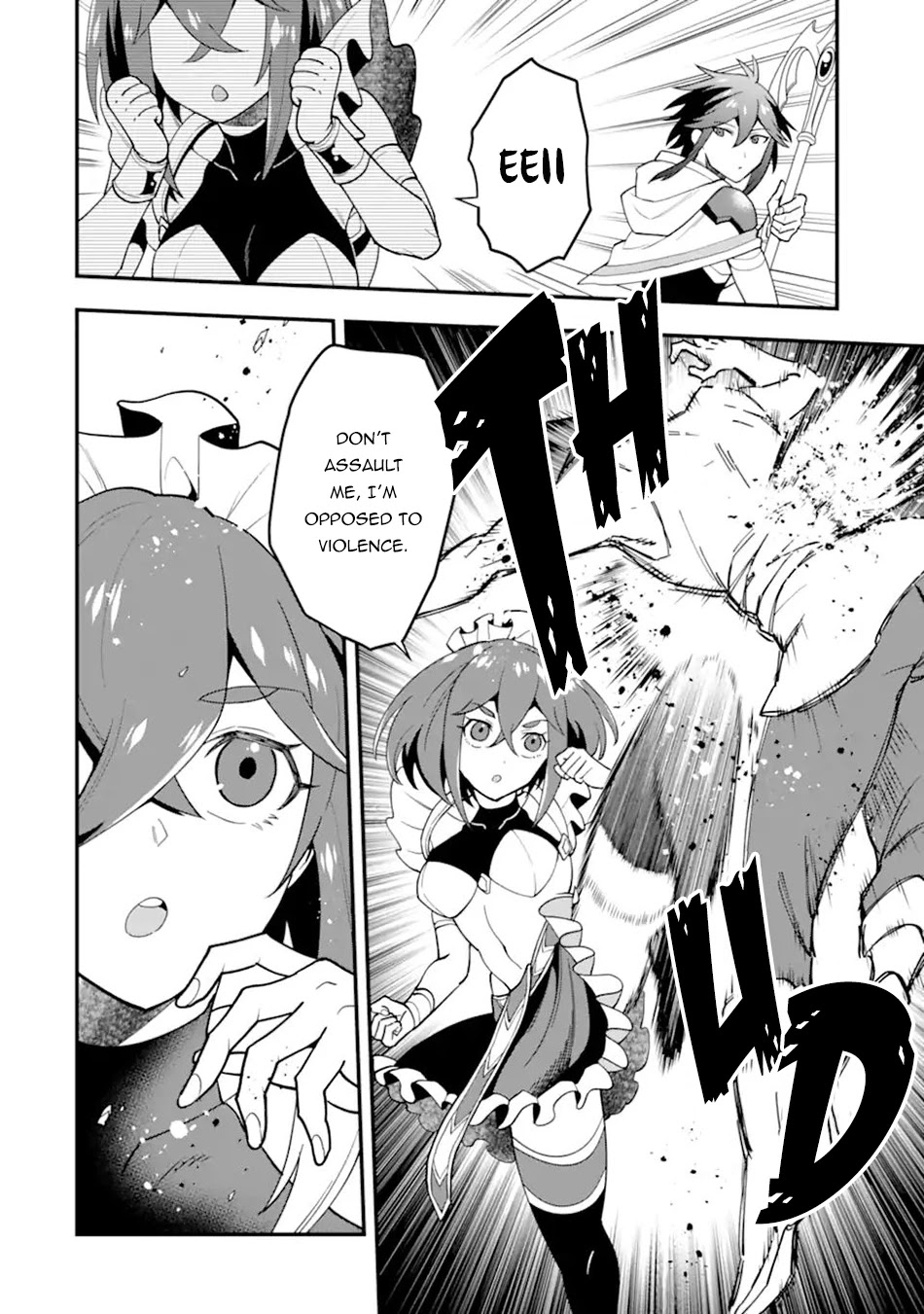 Kouryakuhon o Kushi Suru Saikyou no Mahoutsukai ~< meirei sa sero > to wa Iwa Senai Oreryuu Mao Tobatsu Saizen Ruuto ~ Chapter 31 page 21 - Chapter 31