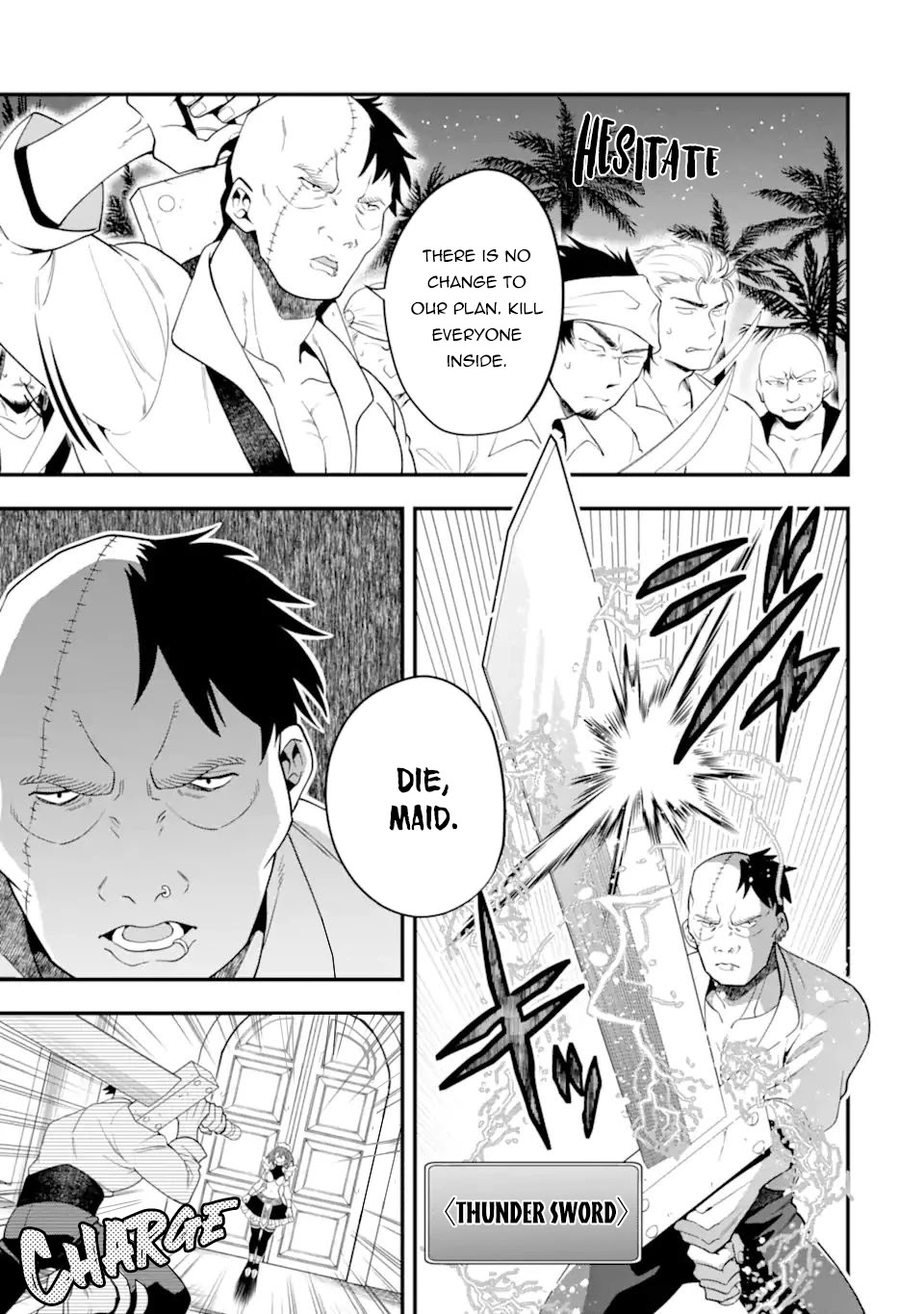 Kouryakuhon o Kushi Suru Saikyou no Mahoutsukai ~< meirei sa sero > to wa Iwa Senai Oreryuu Mao Tobatsu Saizen Ruuto ~ Chapter 33 page 6 - Chapter 33