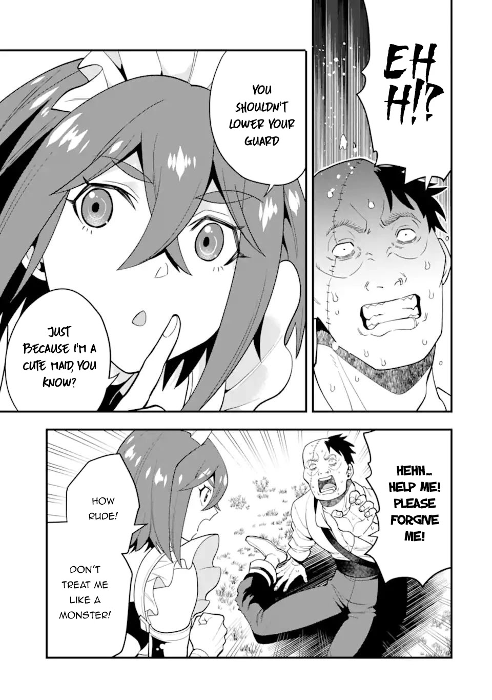 Kouryakuhon o Kushi Suru Saikyou no Mahoutsukai ~< meirei sa sero > to wa Iwa Senai Oreryuu Mao Tobatsu Saizen Ruuto ~ Chapter 33 page 8 - Chapter 33