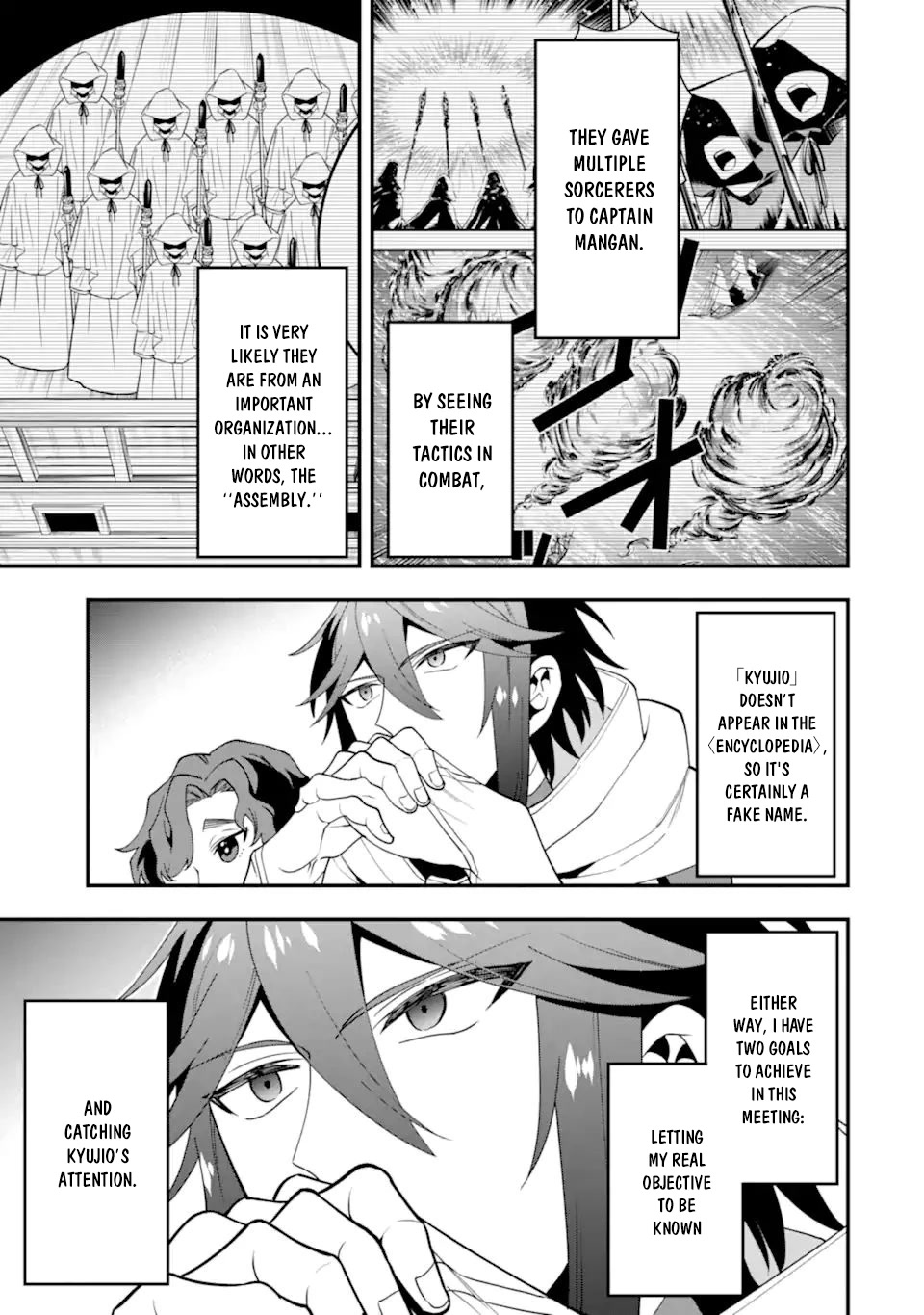 Kouryakuhon o Kushi Suru Saikyou no Mahoutsukai ~< meirei sa sero > to wa Iwa Senai Oreryuu Mao Tobatsu Saizen Ruuto ~ Chapter 36.2 page 3 - Chapter 36.2