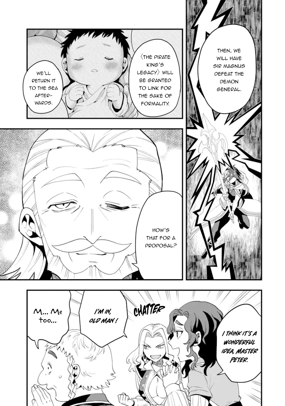 Kouryakuhon o Kushi Suru Saikyou no Mahoutsukai ~< meirei sa sero > to wa Iwa Senai Oreryuu Mao Tobatsu Saizen Ruuto ~ Chapter 37.1 page 12 - Chapter 37.1