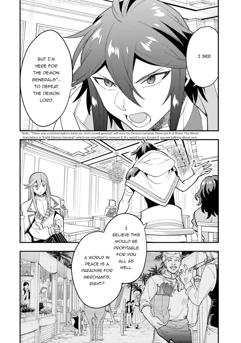 Kouryakuhon o Kushi Suru Saikyou no Mahoutsukai ~< meirei sa sero > to wa Iwa Senai Oreryuu Mao Tobatsu Saizen Ruuto ~ Chapter 37.1 page 9 - Chapter 37.1