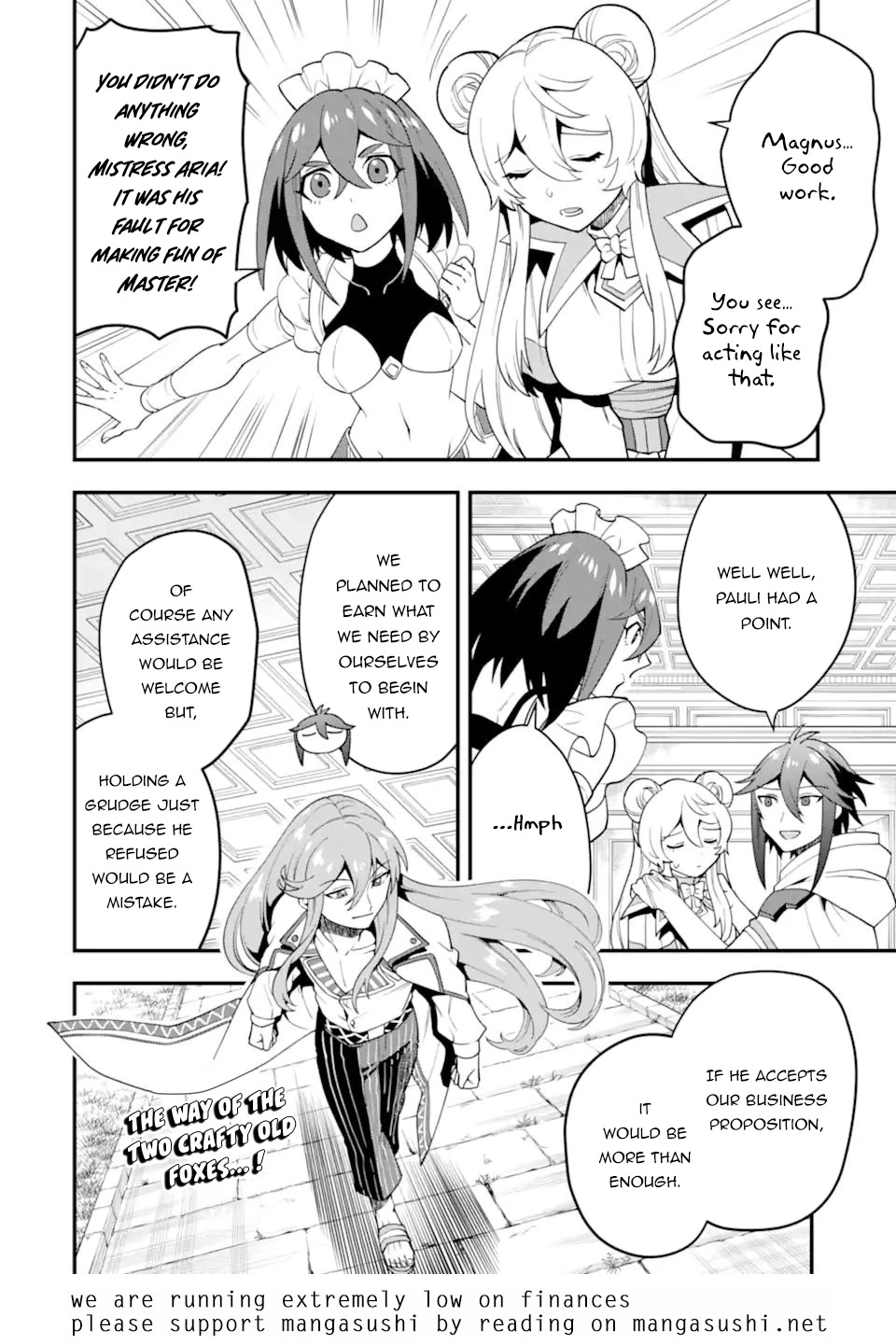 Kouryakuhon o Kushi Suru Saikyou no Mahoutsukai ~< meirei sa sero > to wa Iwa Senai Oreryuu Mao Tobatsu Saizen Ruuto ~ Chapter 37.2 page 16 - Chapter 37.2