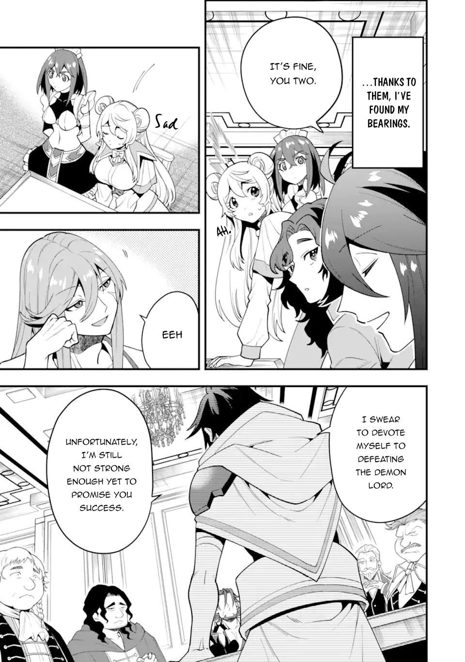 Kouryakuhon o Kushi Suru Saikyou no Mahoutsukai ~< meirei sa sero > to wa Iwa Senai Oreryuu Mao Tobatsu Saizen Ruuto ~ Chapter 37.2 page 7 - Chapter 37.2