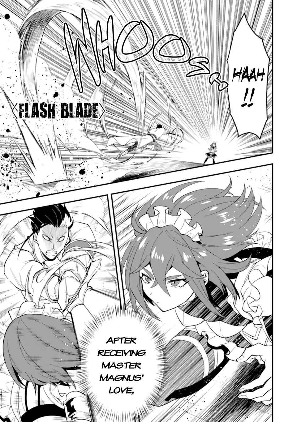 Kouryakuhon o Kushi Suru Saikyou no Mahoutsukai ~< meirei sa sero > to wa Iwa Senai Oreryuu Mao Tobatsu Saizen Ruuto ~ Chapter 38.2 page 13 - Chapter 38.2
