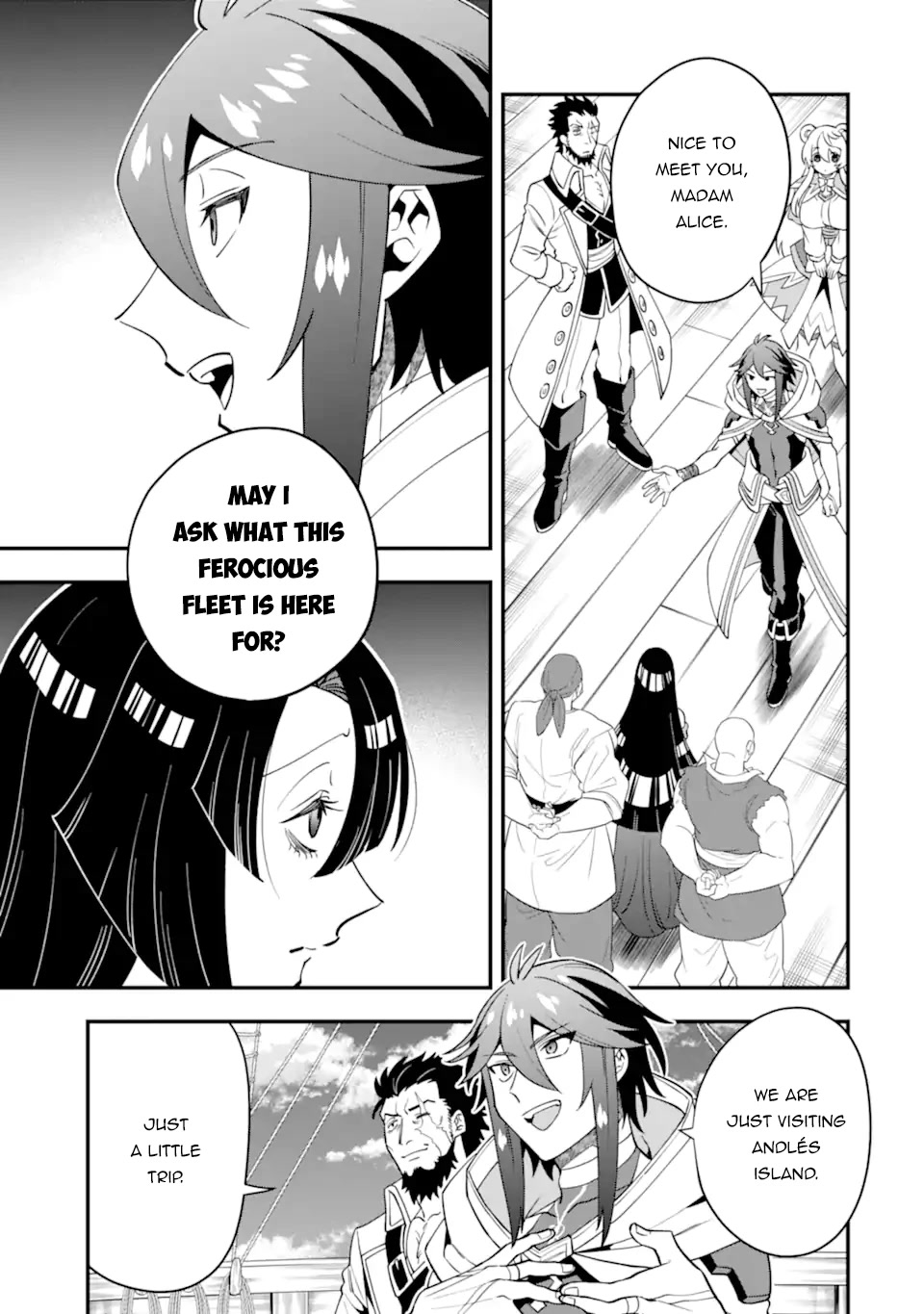 Kouryakuhon o Kushi Suru Saikyou no Mahoutsukai ~< meirei sa sero > to wa Iwa Senai Oreryuu Mao Tobatsu Saizen Ruuto ~ Chapter 39.2 page 7 - Chapter 39.2