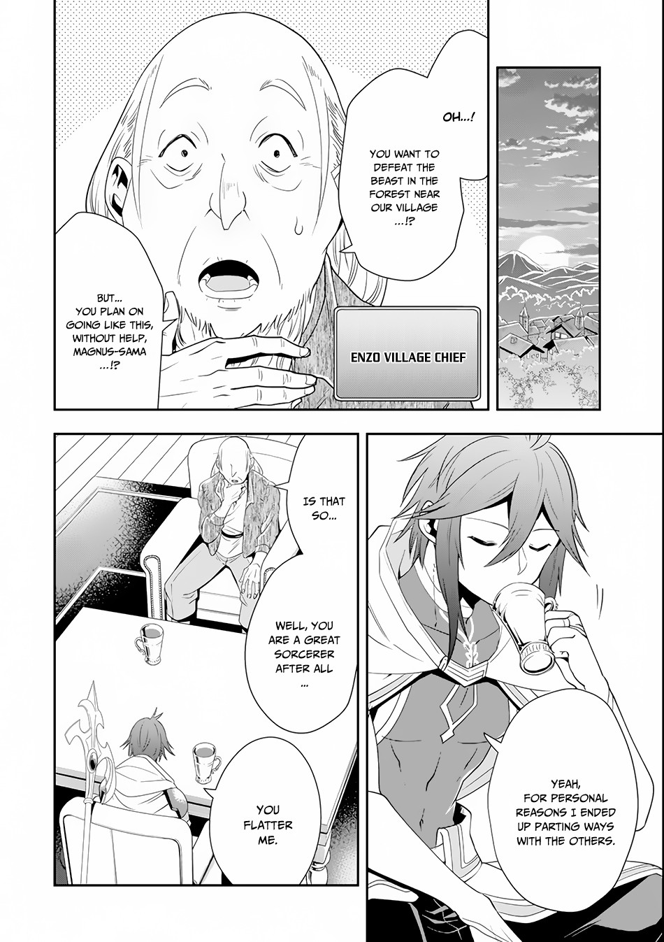 Kouryakuhon o Kushi Suru Saikyou no Mahoutsukai ~< meirei sa sero > to wa Iwa Senai Oreryuu Mao Tobatsu Saizen Ruuto ~ Chapter 4 page 5 - Chapter 4