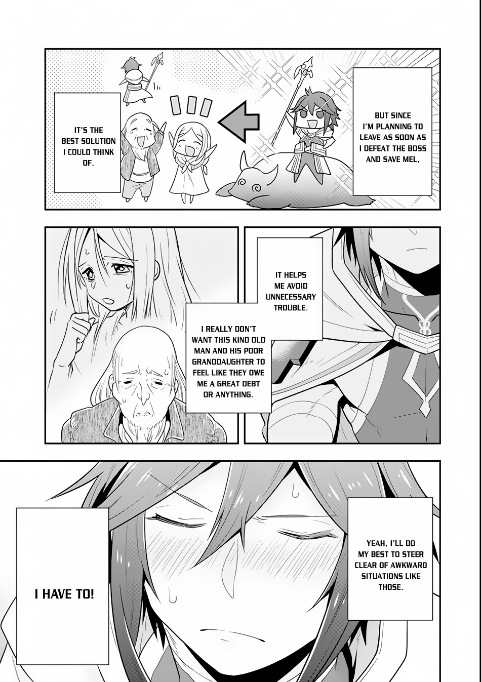 Kouryakuhon o Kushi Suru Saikyou no Mahoutsukai ~< meirei sa sero > to wa Iwa Senai Oreryuu Mao Tobatsu Saizen Ruuto ~ Chapter 4 page 8 - Chapter 4