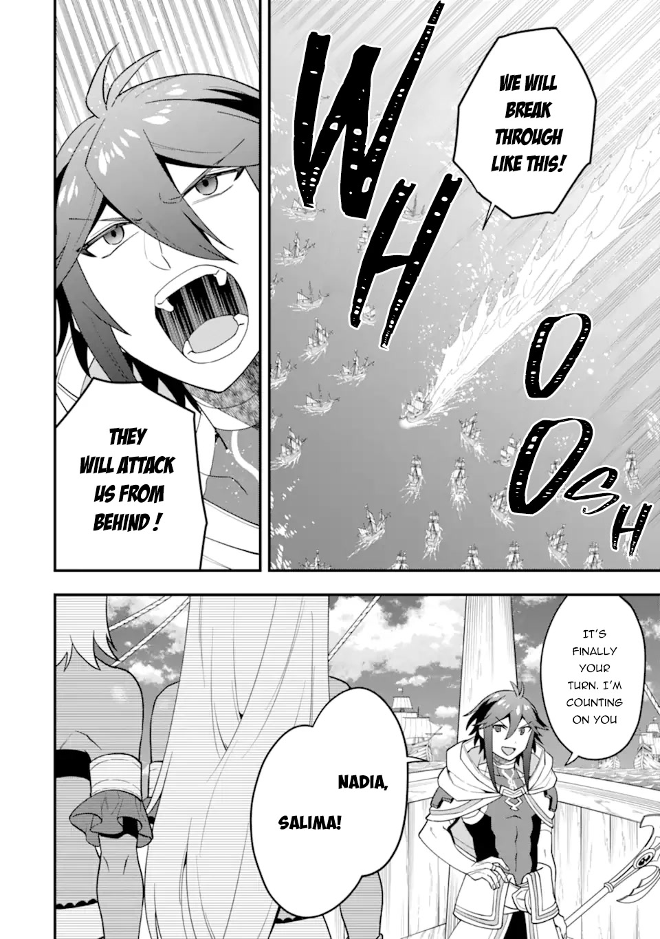 Kouryakuhon o Kushi Suru Saikyou no Mahoutsukai ~< meirei sa sero > to wa Iwa Senai Oreryuu Mao Tobatsu Saizen Ruuto ~ Chapter 40.1 page 7 - Chapter 40.1