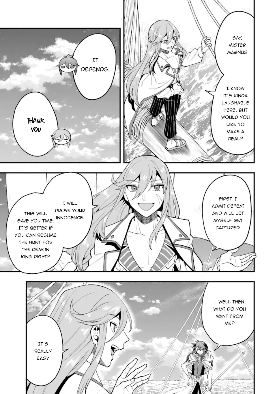 Kouryakuhon o Kushi Suru Saikyou no Mahoutsukai ~< meirei sa sero > to wa Iwa Senai Oreryuu Mao Tobatsu Saizen Ruuto ~ Chapter 40.2 page 11 - Chapter 40.2