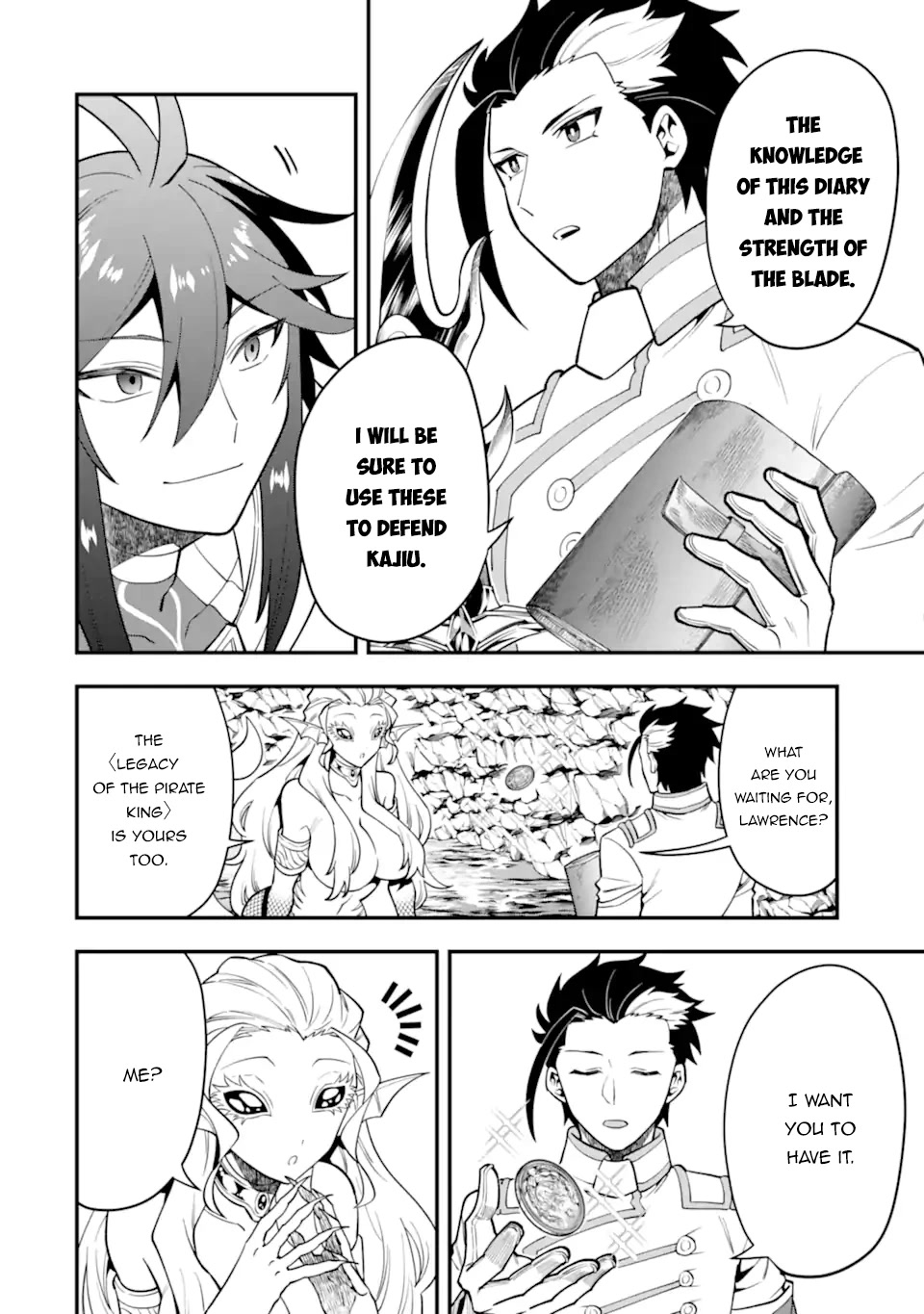Kouryakuhon o Kushi Suru Saikyou no Mahoutsukai ~< meirei sa sero > to wa Iwa Senai Oreryuu Mao Tobatsu Saizen Ruuto ~ Chapter 42 page 21 - Chapter 42