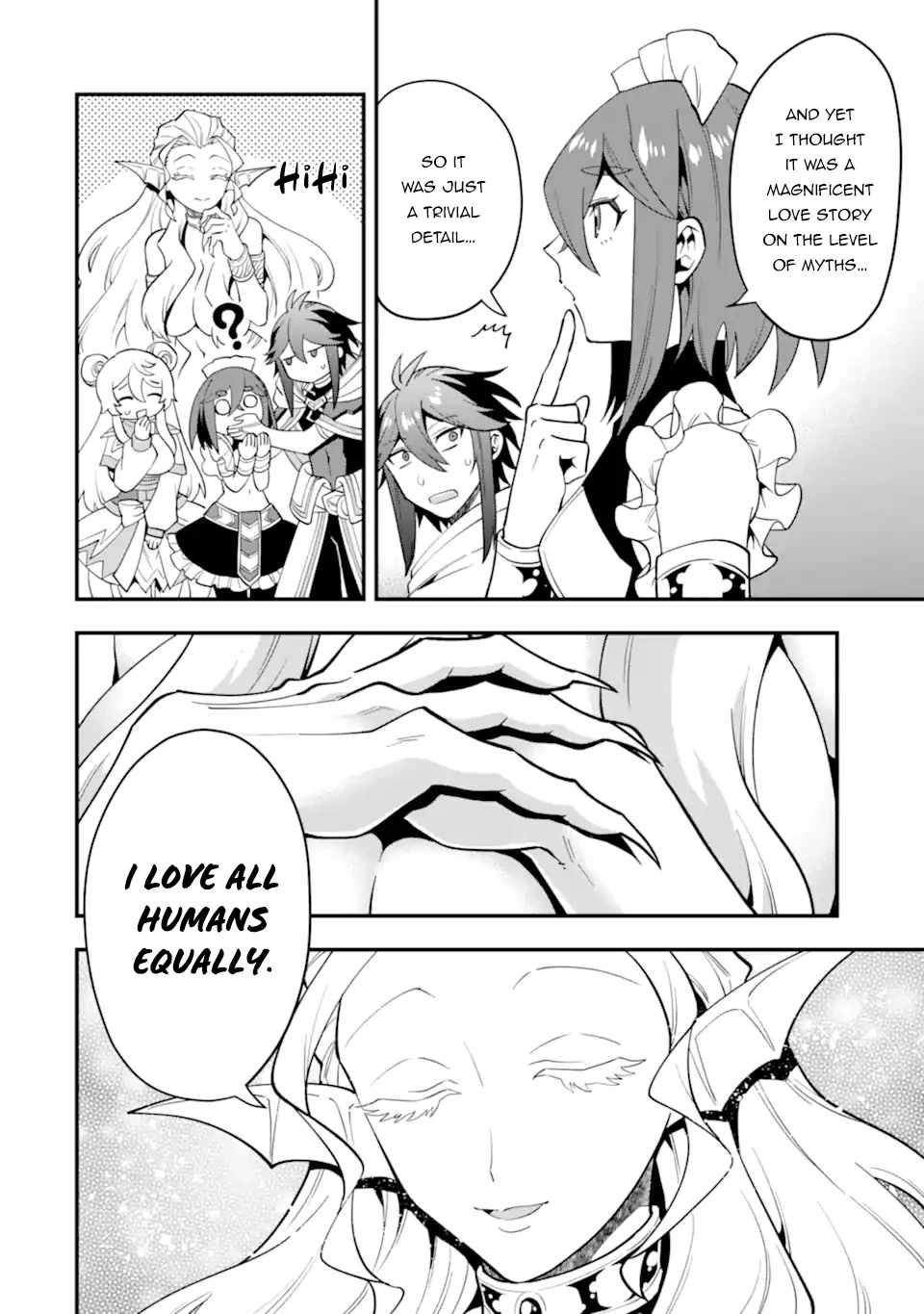 Kouryakuhon o Kushi Suru Saikyou no Mahoutsukai ~< meirei sa sero > to wa Iwa Senai Oreryuu Mao Tobatsu Saizen Ruuto ~ Chapter 42 page 27 - Chapter 42