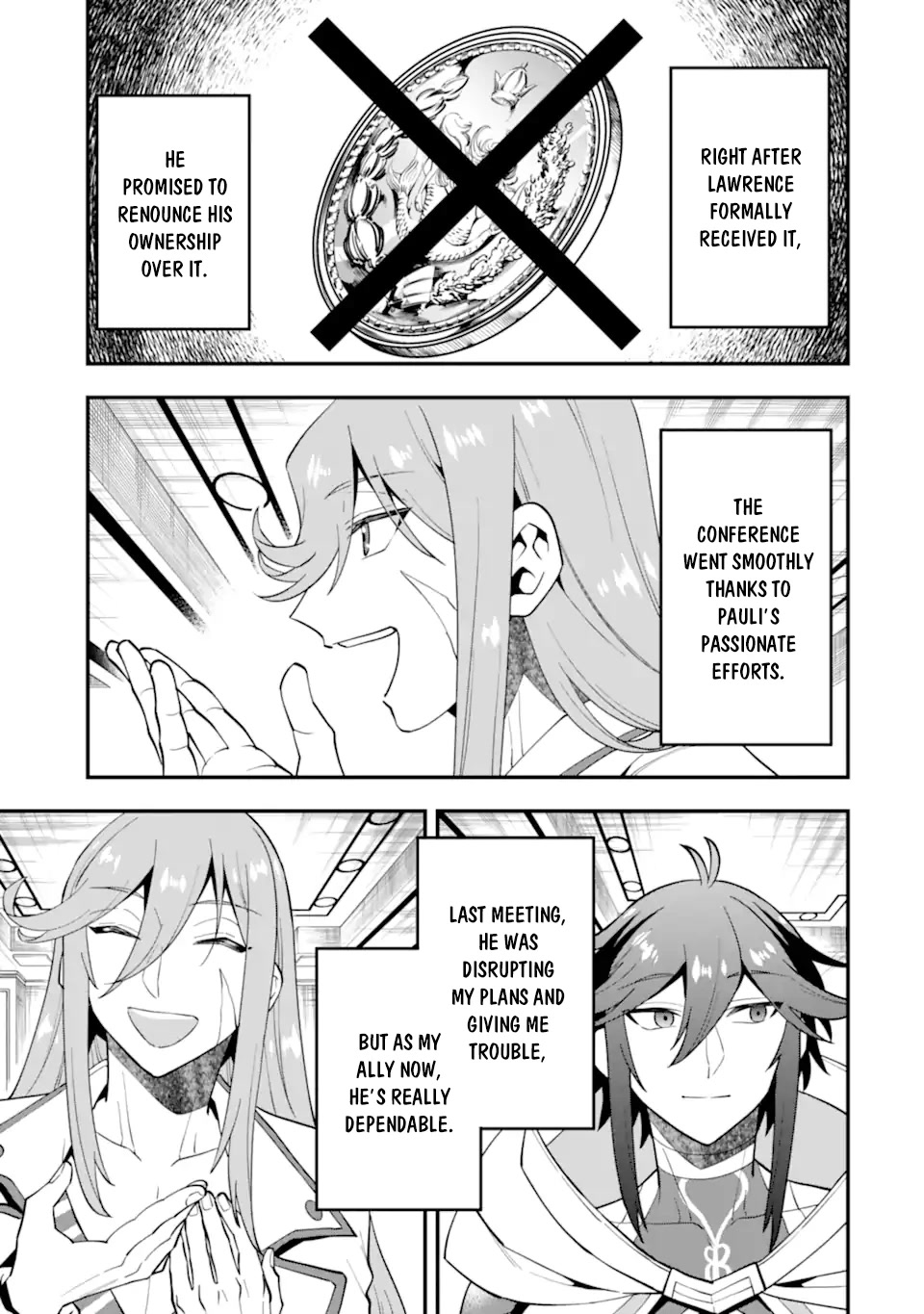 Kouryakuhon o Kushi Suru Saikyou no Mahoutsukai ~< meirei sa sero > to wa Iwa Senai Oreryuu Mao Tobatsu Saizen Ruuto ~ Chapter 42 page 4 - Chapter 42