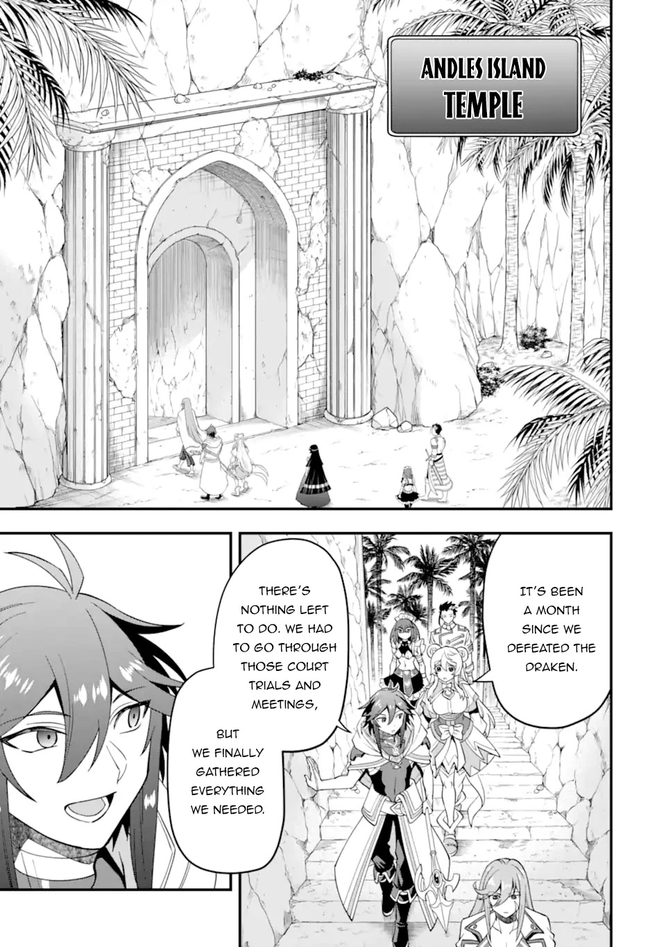 Kouryakuhon o Kushi Suru Saikyou no Mahoutsukai ~< meirei sa sero > to wa Iwa Senai Oreryuu Mao Tobatsu Saizen Ruuto ~ Chapter 42 page 6 - Chapter 42