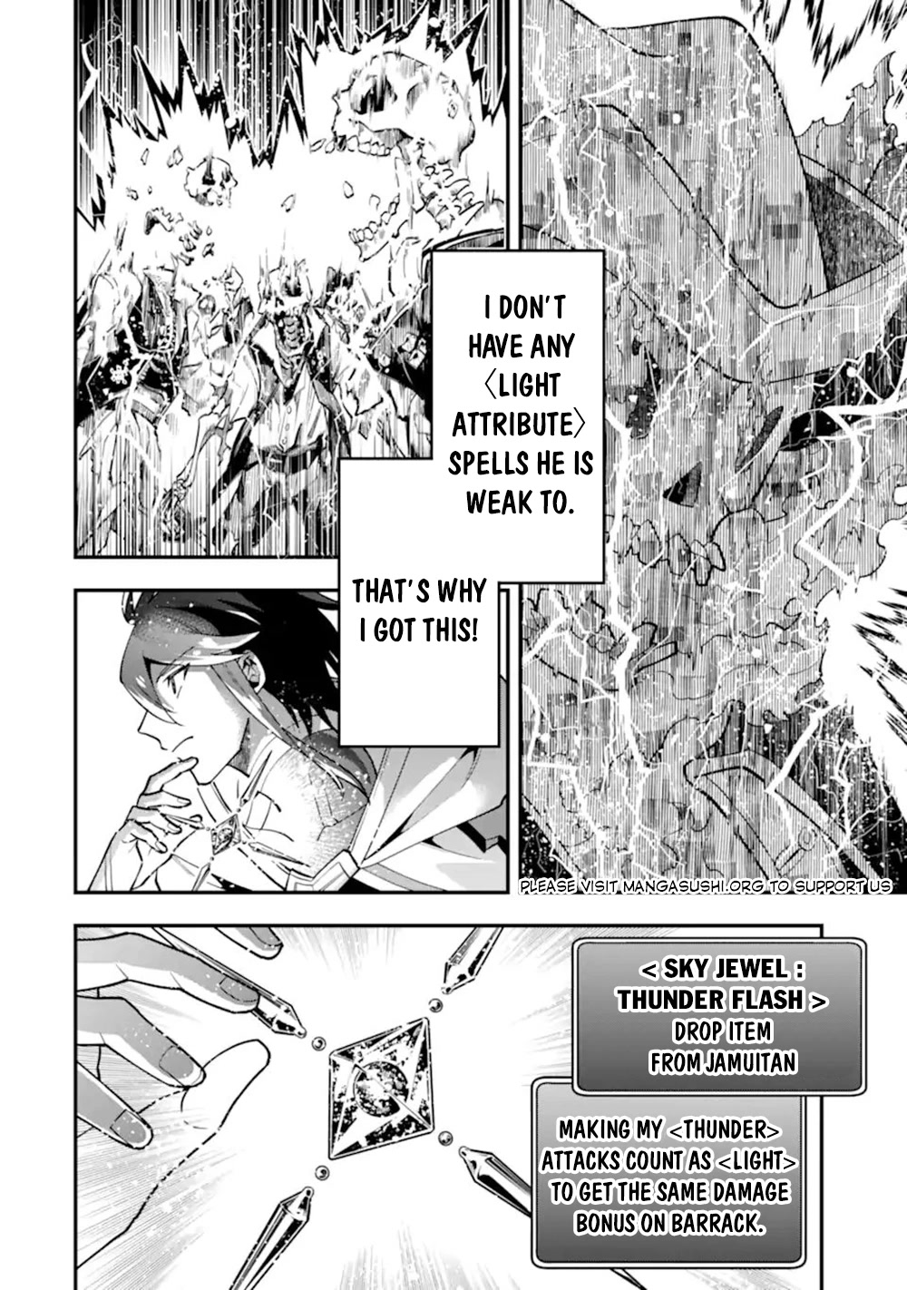 Kouryakuhon o Kushi Suru Saikyou no Mahoutsukai ~< meirei sa sero > to wa Iwa Senai Oreryuu Mao Tobatsu Saizen Ruuto ~ Chapter 43.1 page 11 - Chapter 43.1