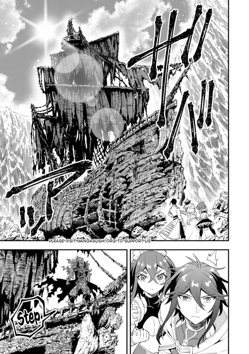 Kouryakuhon o Kushi Suru Saikyou no Mahoutsukai ~< meirei sa sero > to wa Iwa Senai Oreryuu Mao Tobatsu Saizen Ruuto ~ Chapter 43.1 page 6 - Chapter 43.1