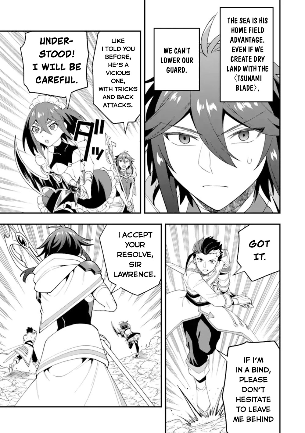 Kouryakuhon o Kushi Suru Saikyou no Mahoutsukai ~< meirei sa sero > to wa Iwa Senai Oreryuu Mao Tobatsu Saizen Ruuto ~ Chapter 43.1 page 8 - Chapter 43.1