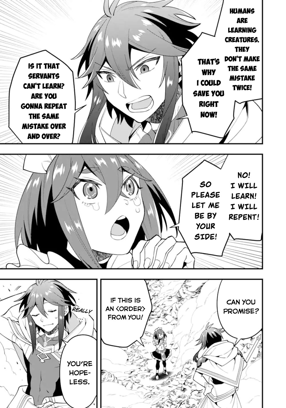 Kouryakuhon o Kushi Suru Saikyou no Mahoutsukai ~< meirei sa sero > to wa Iwa Senai Oreryuu Mao Tobatsu Saizen Ruuto ~ Chapter 43.2 page 10 - Chapter 43.2