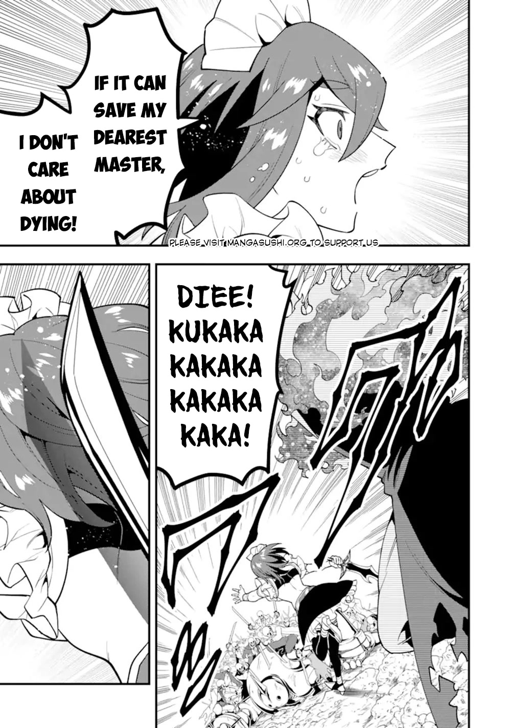 Kouryakuhon o Kushi Suru Saikyou no Mahoutsukai ~< meirei sa sero > to wa Iwa Senai Oreryuu Mao Tobatsu Saizen Ruuto ~ Chapter 43.2 page 6 - Chapter 43.2