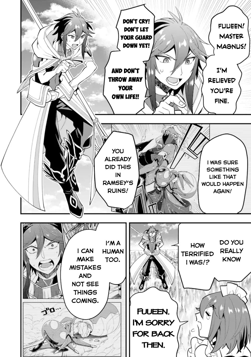 Kouryakuhon o Kushi Suru Saikyou no Mahoutsukai ~< meirei sa sero > to wa Iwa Senai Oreryuu Mao Tobatsu Saizen Ruuto ~ Chapter 43.2 page 9 - Chapter 43.2