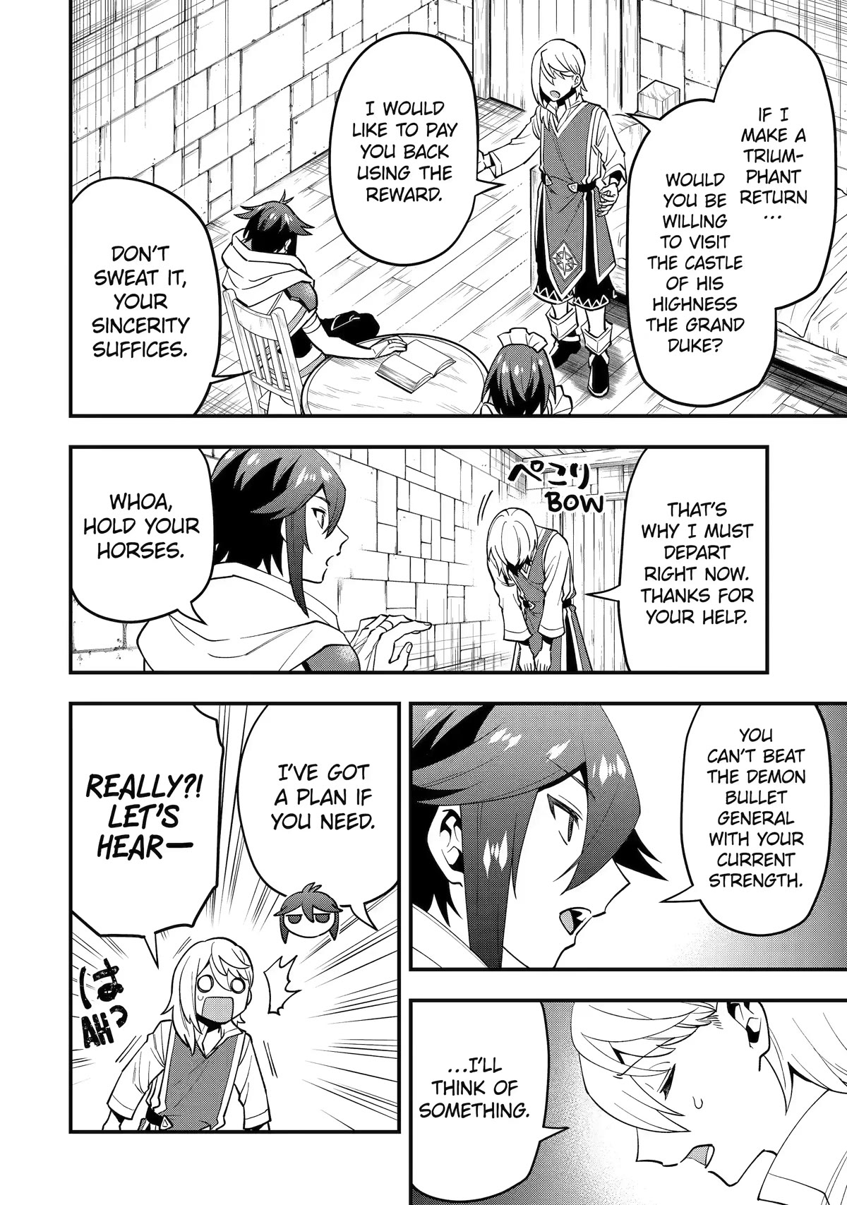 Kouryakuhon o Kushi Suru Saikyou no Mahoutsukai ~< meirei sa sero > to wa Iwa Senai Oreryuu Mao Tobatsu Saizen Ruuto ~ Chapter 45 page 10 - Chapter 45