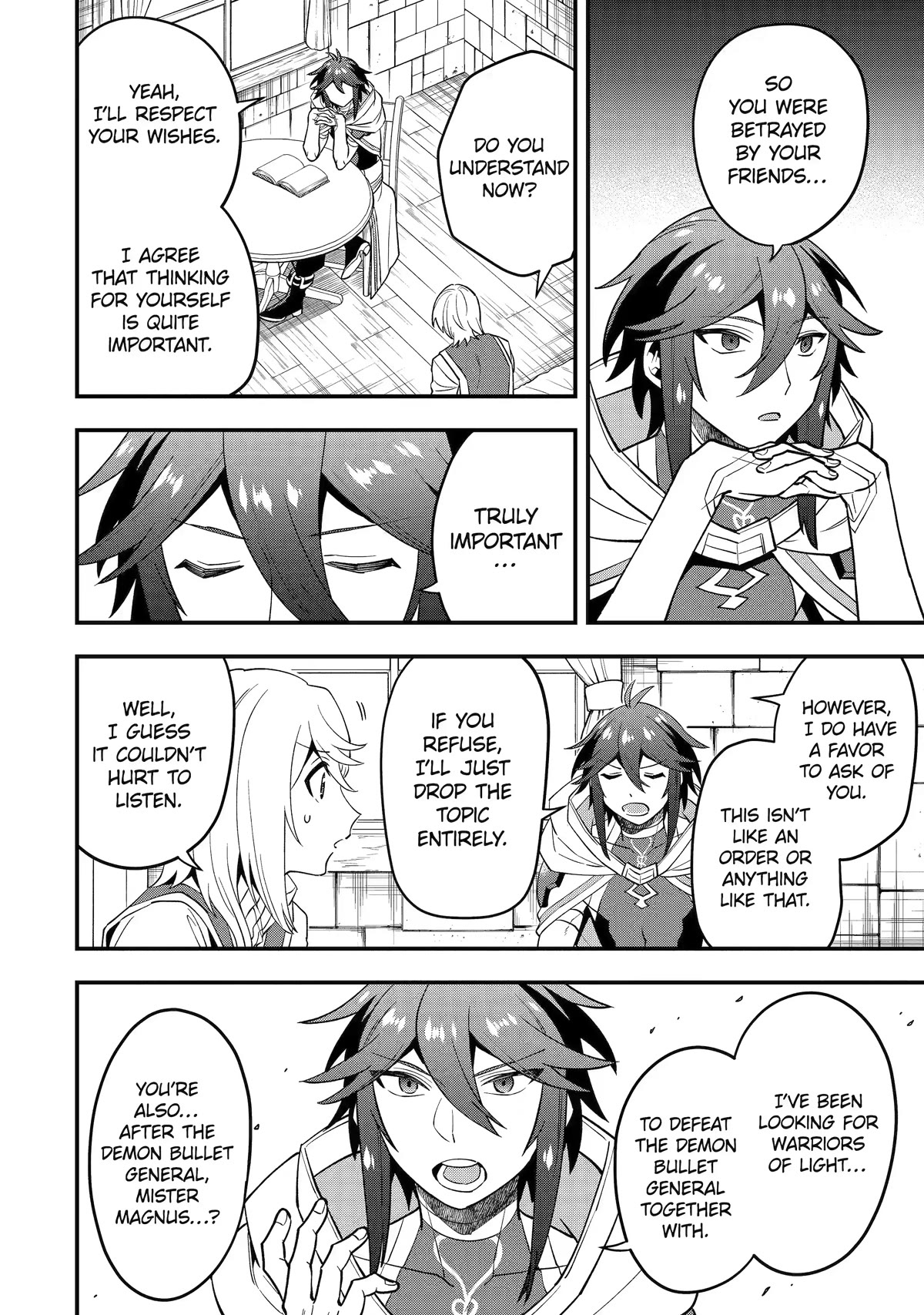 Kouryakuhon o Kushi Suru Saikyou no Mahoutsukai ~< meirei sa sero > to wa Iwa Senai Oreryuu Mao Tobatsu Saizen Ruuto ~ Chapter 45 page 12 - Chapter 45