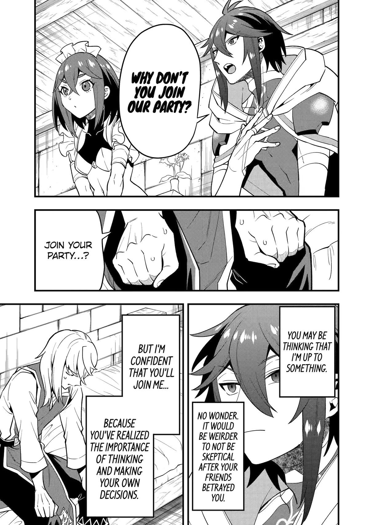 Kouryakuhon o Kushi Suru Saikyou no Mahoutsukai ~< meirei sa sero > to wa Iwa Senai Oreryuu Mao Tobatsu Saizen Ruuto ~ Chapter 45 page 13 - Chapter 45