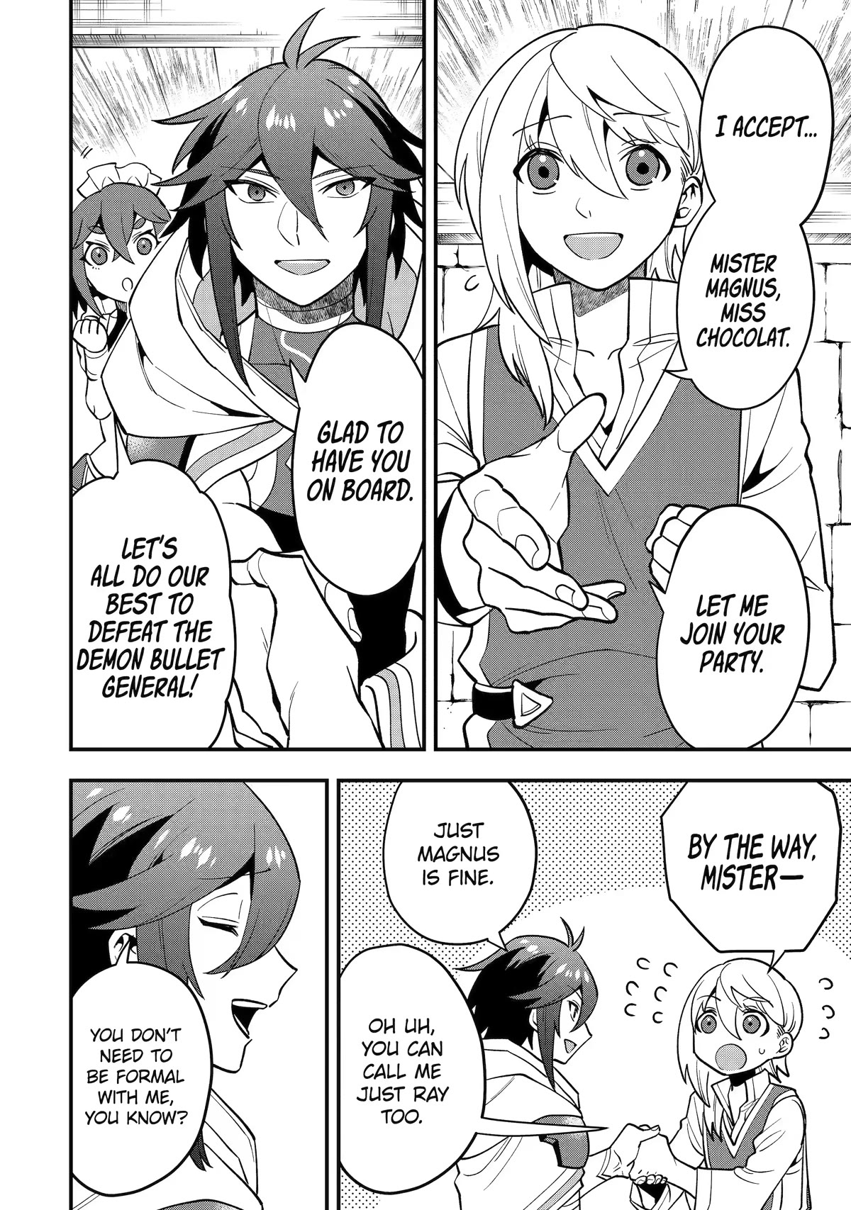 Kouryakuhon o Kushi Suru Saikyou no Mahoutsukai ~< meirei sa sero > to wa Iwa Senai Oreryuu Mao Tobatsu Saizen Ruuto ~ Chapter 45 page 14 - Chapter 45