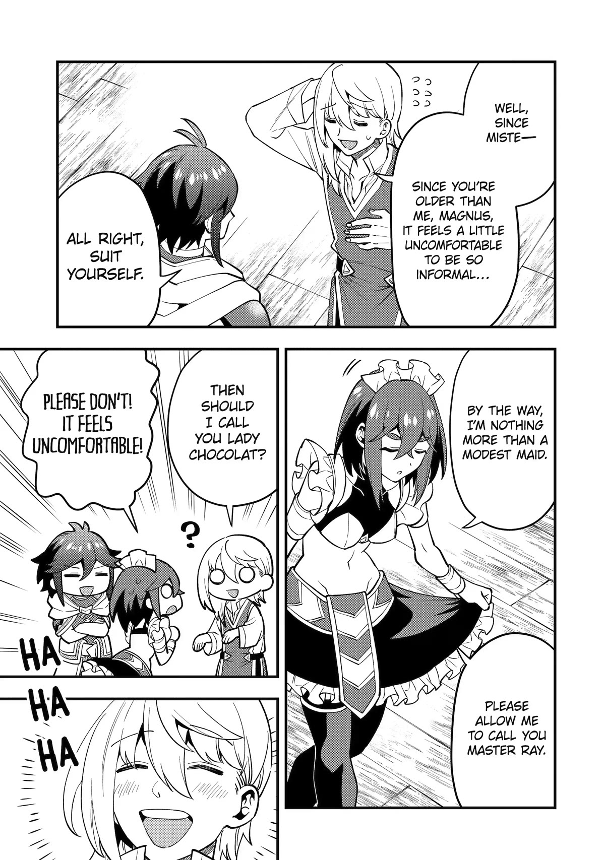 Kouryakuhon o Kushi Suru Saikyou no Mahoutsukai ~< meirei sa sero > to wa Iwa Senai Oreryuu Mao Tobatsu Saizen Ruuto ~ Chapter 45 page 15 - Chapter 45